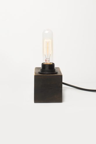 Pipe Brothers wood lamps